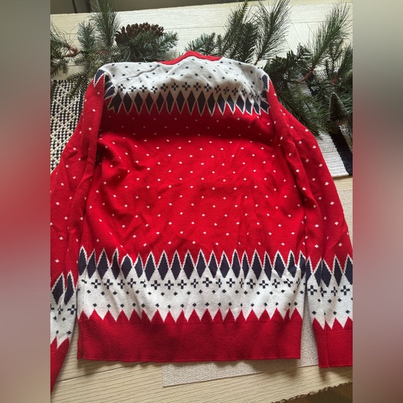 BUNDLE SET Women and Mens Charter Club snowflake sweater - Picture 7 of 10